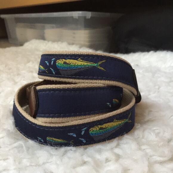 EP PRO Fish Printed Canvas Belt.--CA5 - Picture 1 of 8